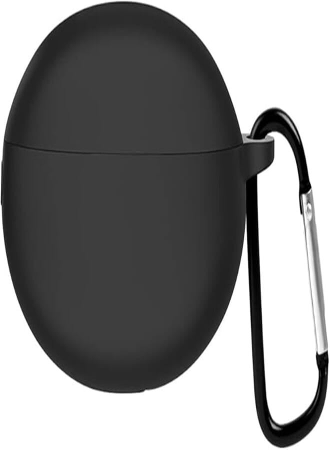 Microsonic Case for Huawei FreeBuds 6i Matte Silicone Black [Case Compatible with FreeBuds 6i - Black]